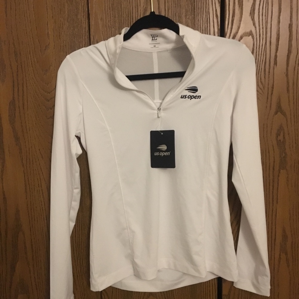 Quarter zip athletic sweater
